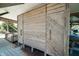 Convenient outdoor shower and changing area, perfect for rinsing off after a day at the beach at 1908 Palmetto Boulevard Blvd, Edisto Island, SC 29438