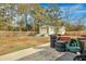 Large backyard with an outbuilding and a privacy fence at 1932 Sunnyvale Ave, Charleston, SC 29414