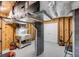 Basement area featuring a workbench, shelving and exposed ductwork at 2410 Kemway Rd, Johns Island, SC 29455