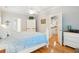 Spacious main bedroom with hardwood floors at 2737 Old Forest Dr, Seabrook Island, SC 29455