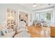 Cozy sunroom with hardwood floors and lots of natural light at 2737 Old Forest Dr, Seabrook Island, SC 29455