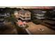 Beautiful elevated beach home featuring a gazebo and fire pit area at 2906 Palm Blvd, Isle of Palms, SC 29451
