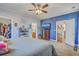 Spacious main bedroom suite featuring a walk-in closet and access to a private bathroom at 3073 Moonlight Dr, Charleston, SC 29414