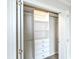 Organized closet with shelving and drawers for efficient storage solutions at 330 Concord St # 7E, Charleston, SC 29401