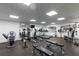 Well-equipped gym featuring modern exercise machines and mirrored walls at 330 Concord St # 7E, Charleston, SC 29401