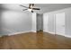 Living space with hardwood floors, white trim and neutral walls at 4701 Ivydale Dr, North Charleston, SC 29405