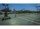 Well-lit community tennis courts available for residents to practice their tennis game at 505 Kilarney Rd, Summerville, SC 29483
