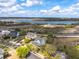Beautiful aerial view of waterfront neighborhood featuring meticulously maintained homes and picturesque natural surroundings at 545 Two Mile Run, Johns Island, SC 29455