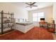 Cozy bedroom features storage bed and a desk near a large window for natural light at 545 Two Mile Run, Johns Island, SC 29455
