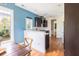 Bright open kitchen featuring granite countertops, stainless steel appliances, and island at 545 Two Mile Run, Johns Island, SC 29455