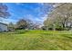 Expansive backyard with lush green grass and mature trees, offering ample space for recreation and outdoor activities at 633 Schooner Rd, Charleston, SC 29412