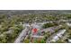 Aerial view of the community surrounded by lush landscaping at 874 Colony Drive # B19, Charleston, SC 29407