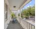 Picturesque porch offering a tranquil spot with rocking chairs and a scenic view at 90 Spring St # Ab, Charleston, SC 29403