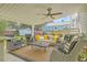 Outdoor patio with stylish wicker furniture and view of yard at 928 Ashley Ave, Charleston, SC 29403