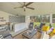 Inviting covered patio boasts comfortable seating and outdoor bar at 928 Ashley Ave, Charleston, SC 29403