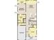 This floor plan includes a primary bedroom, study, kitchen, and Gathering room on the first floor at 943 Dusk Dr, Summerville, SC 29486