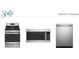 The stainless steel kitchen appliances include a gas range, microwave, and dishwasher at 943 Dusk Dr, Summerville, SC 29486