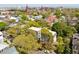 Lovely aerial view of a building surrounded by trees and a beautiful city at 10 Logan St # 6, Charleston, SC 29401