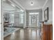 Formal dining room featuring wainscoting, hardwood floors, and natural light at 1115 Barfield St, Charleston, SC 29492