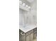 Bathroom vanity featuring modern fixtures, a sink, and ample lighting at 112 Tin Can Aly, Summerville, SC 29483