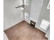 Spacious living room boasts high ceilings, fireplace and hardwood floors at 1158 Peninsula Cove Dr, Charleston, SC 29492