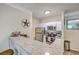 Bright kitchen features a breakfast bar with granite countertops and stainless steel appliances at 1300 Park West Blvd # 517, Mount Pleasant, SC 29466