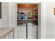 Convenient laundry closet with a washing machine and dryer for easy laundry access at 1300 S Main St, Summerville, SC 29483