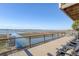 Relax on the spacious deck and enjoy the stunning water views and beautiful marshlands at 1504 Forrest Ave, Folly Beach, SC 29439