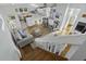 Inviting living area, kitchen with island, and cozy seating at 1504 Forrest Ave, Folly Beach, SC 29439