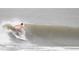 Image capturing a surfer riding a wave, showcasing the active lifestyle associated with coastal living at 1504 Forrest Ave, Folly Beach, SC 29439