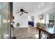 Entryway with hardwood floors, offers a view of the dining area and kitchen at 1617 Balsam St, Charleston, SC 29407