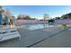 Resort-style pool area featuring lounge chairs, umbrellas, and changing cabanas at 1675 Indy Dr, North Charleston, SC 29405