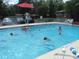 Community pool showing several people swimming and enjoying a bright, sunny day at the pristine neighborhood amenity at 184 Ponderosa Dr, Ladson, SC 29456