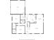 Detailed floor plan showcasing the layout of the home's first floor, including the garage and living room at 220 New Oak Ln, Moncks Corner, SC 29461