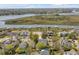 Aerial view of a waterfront community with boat docks and scenic river landscapes at 28 Rebellion Rd, Charleston, SC 29407