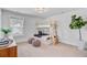 Charming bedroom featuring a stylish bunk bed and large window at 2830 Backman St, Mount Pleasant, SC 29466