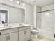 Bright bathroom with double vanity, modern fixtures, and tub offers style and functionality at 2901 Backman St, Mount Pleasant, SC 29466