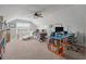 Bonus room featuring desks, shelves, a ceiling fan and lots of room for activities at 2940 Amberhill Way, Charleston, SC 29414
