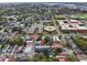 Aerial view showcases the property's neighborhood setting, close proximity to a local school at 3 1/2 Maranda Holmes St # B, Charleston, SC 29403