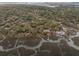 Beautiful aerial view of marshfront homes with private docks and waterfront access at 3110 Up Da Creek Ct, Seabrook Island, SC 29455