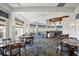Spacious restaurant area with many tables and seating at 3110 Up Da Creek Ct, Seabrook Island, SC 29455