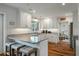 Bright kitchen with granite countertops, modern cabinets, and stainless steel appliances at 3405 Cameron Blvd, Isle of Palms, SC 29451