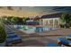 Resort-style community pool with ample seating and clubhouse at 343 Simone Dr, Daniel Island, SC 29492