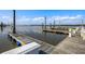 View of dock featuring sturdy pilings, cleats, bumpers, and access to water at 3701 Dock Site Rd # 302, Edisto Beach, SC 29438