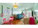 Cozy living room with comfortable seating, nautical decor, and a relaxing atmosphere at 3701 Dock Site Rd # 302, Edisto Beach, SC 29438