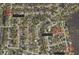 Aerial view showcasing the neighborhood with surrounding streets and nearby homes at 4322 Bream Rd, North Charleston, SC 29418