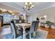 Cozy dining area featuring a bright and open layout with a view of the adjacent kitchen at 462 Mount Royall Dr, Mount Pleasant, SC 29464