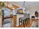 Open kitchen area featuring a breakfast bar and seating; perfect for casual dining at 462 Mount Royall Dr, Mount Pleasant, SC 29464