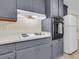 Functional kitchen with essential appliances, generous counter space, and ample storage options at 4757 June St, North Charleston, SC 29405