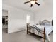 Bedroom with carpet flooring, walk in closet, ensuite bathroom and simple decor at 601 Buckthorn Cir, Summerville, SC 29483
